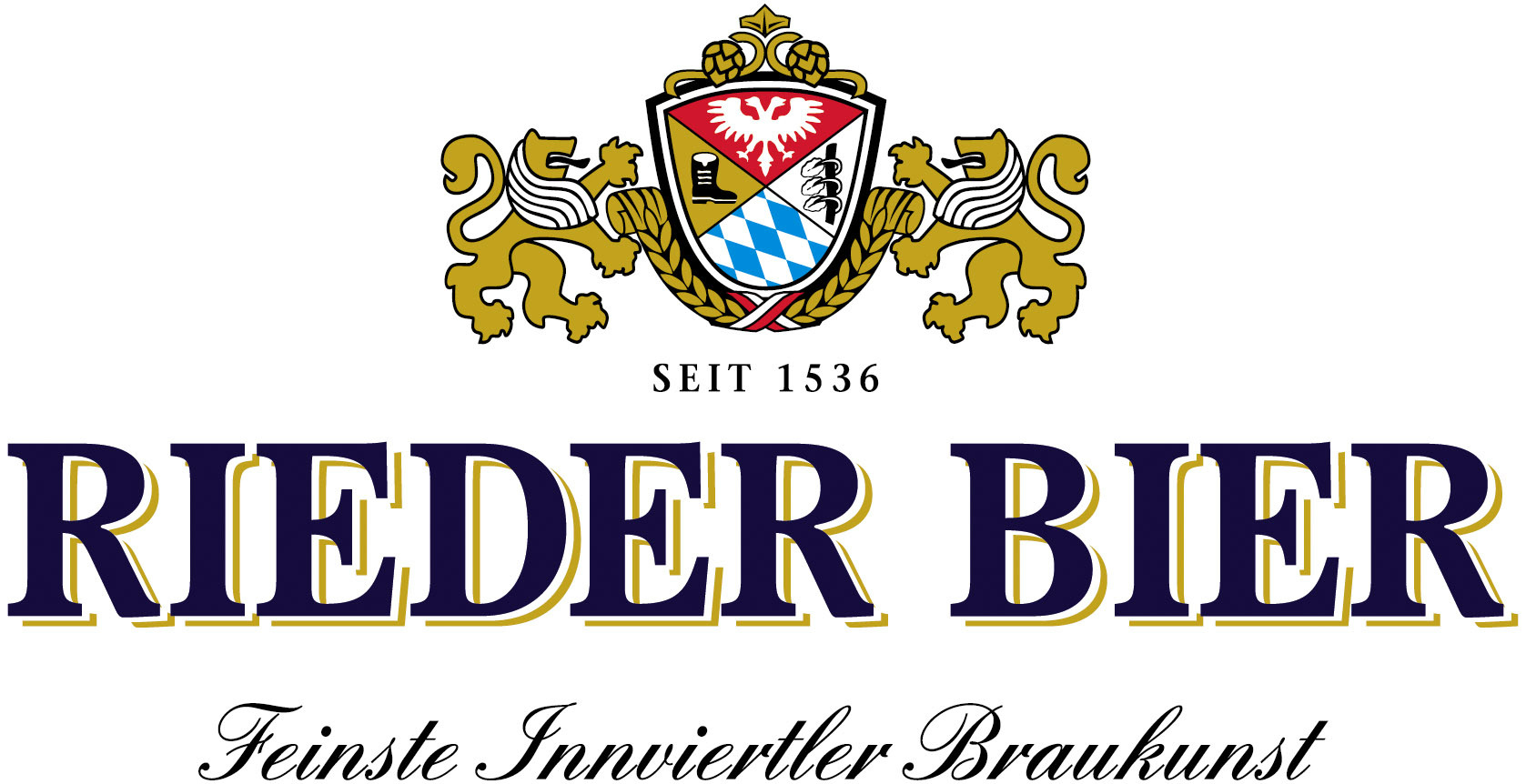 Logo Rieder Brauerei – Feinste Innviertler Braukunst seit 1536