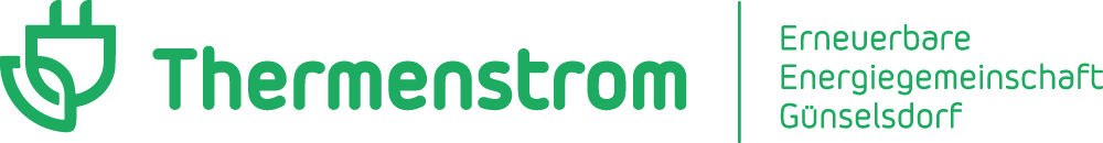 Logo Thermenstrom – Erneuerbare Energiegemeinschaft Günselsdorf