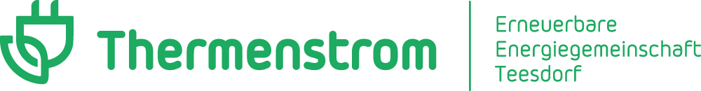 Logo Thermenstrom – Erneuerbare Energiegemeinschaft Teesdorf